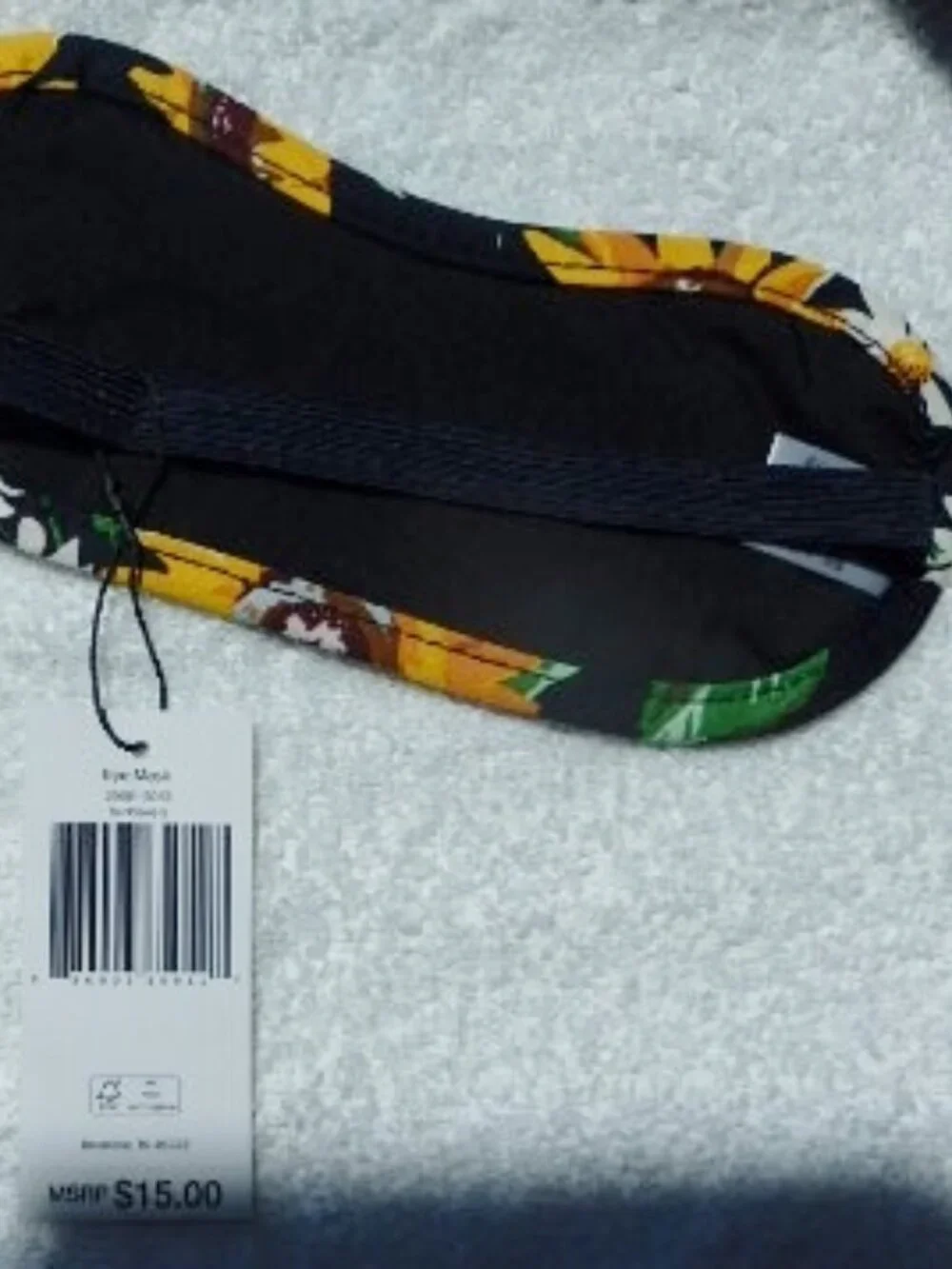 NWT-Vera Bradley Eye Mask -Sunflowers